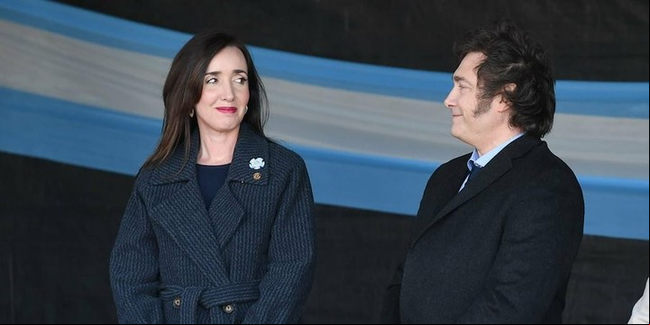 Javier Milei y Victoria Villarruel