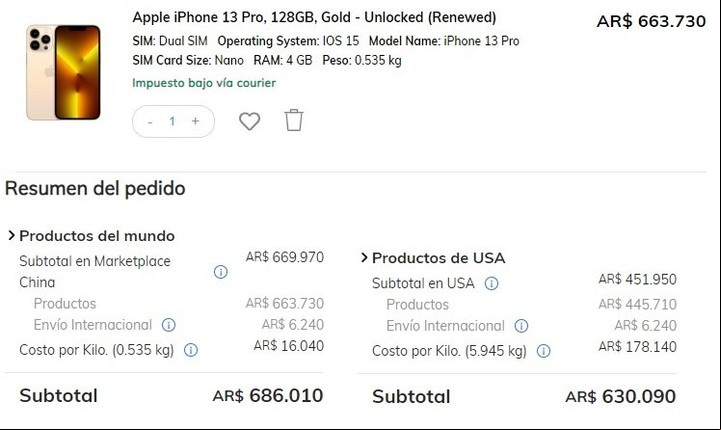 Iphone 13 usado - Tiendamia