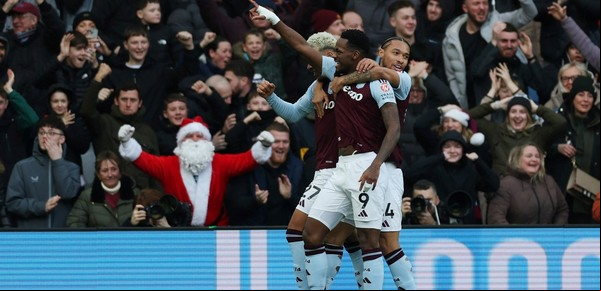 El Aston Villa del Dibu Martínez le dio otro duro golpe al City de Guardiola