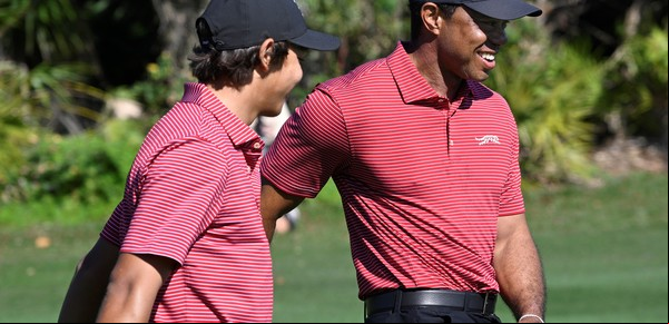Hijo de Tigre: Charlie Woods hizo un impresionante hoyo en uno y volvió loco de emoción a papá Tiger