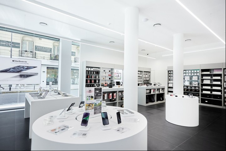 MacStation permite comprar en el exterior iPhones y otros equipos originales. Foto: MacStation 