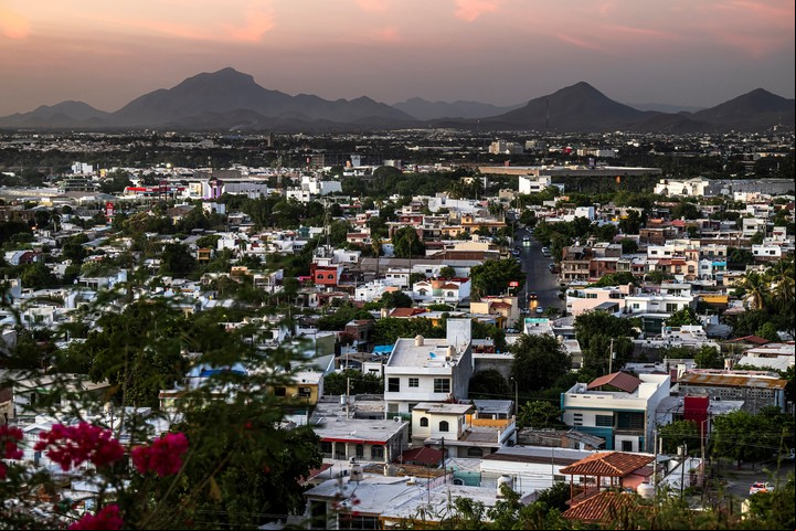 La ciudad de Culiacán es la capital del estado de Sinaloa, bastión de los cárteles. Foto de Meridith Kohut para The New York Times.