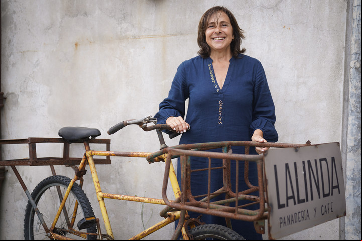 "¿Qué tiene este lugar? Creo que alma y vida", afirma María Teresa Arida, la dueña de La Linda. Foto Juano Tesone / Enviado Especial