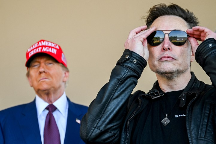 Donald Trump y Elon Musk. Foto Reuters.