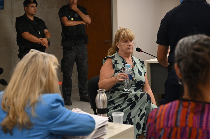 Claudia Ringelheim, una de las ex funcionarias que declaró. Foto Ariel Carreras