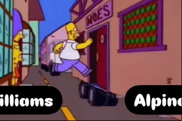 Alpine anunció a Franco Colapinto como su nuevo piloto y los memes largaron con todo en las redes sociales