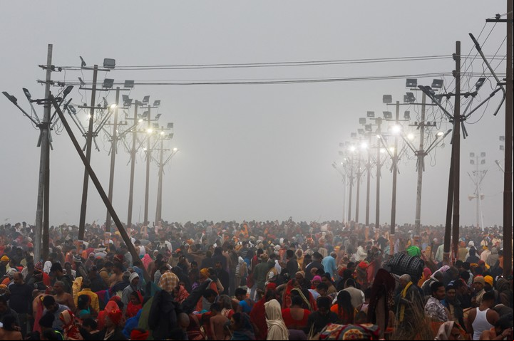 El evento se extenderá del 13 de enero al 26 de febrero en la India (Reuters).