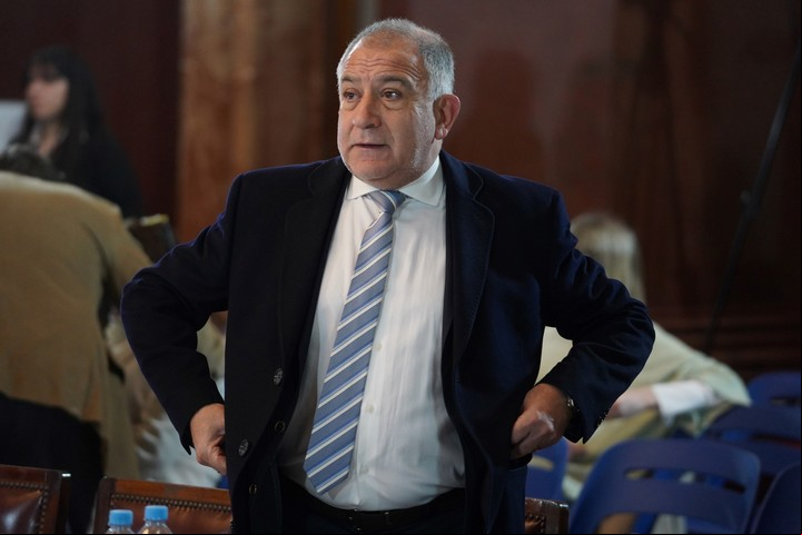 Luis Juez cuestionó la conducta de Manes. Foto: Guillermo Rodríguez Adami