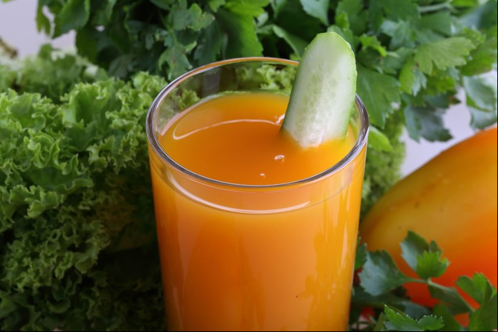 El licuado de zanahoria y pepino es ideal para tomar a la mañana Foto Shutterstock.