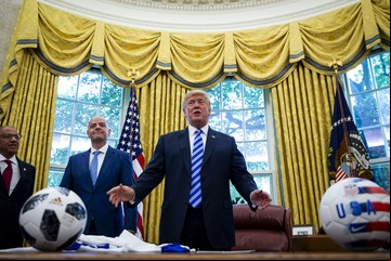 Donald Trump irrumpe con su MAGA en el deporte: Mundial y Juegos Olímpicos entre indultos, batalla cultural y deportistas que lo enfrentan