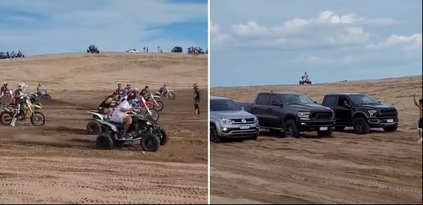 Inédito operativo en Pinamar contra las picadas en La Frontera: policías encubiertos, cinco detenidos y un decomiso millonario