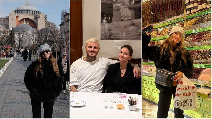 La escapada de la China Suárez y Mauro Icardi a Turquía. Foto: Instagram
