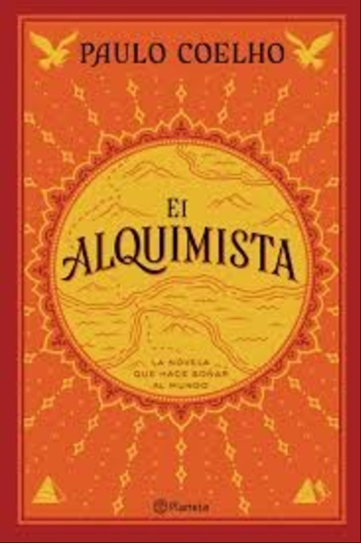 El alquimista, libro de Paulo Coelho. Editorial Planeta.