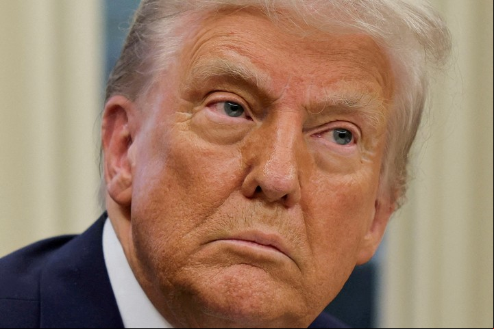 Donald Trump anunció la salida de Estados Unidos de la OMS. Foto Reuter.