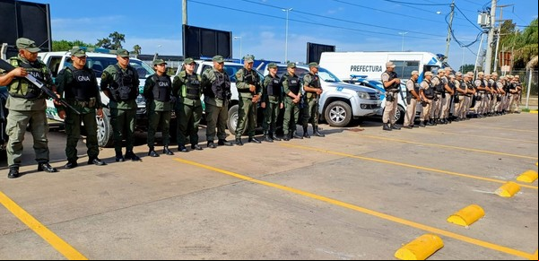 Nación envió fuerzas federales a vigilar las zonas calientes de Moreno