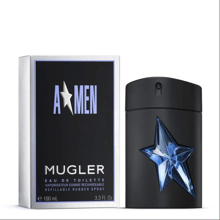 A*Men de Mugler, la fragancia intensa y sofisticada que caracterizaba a Diego Maradona. Foto: Captura de Mugler.
