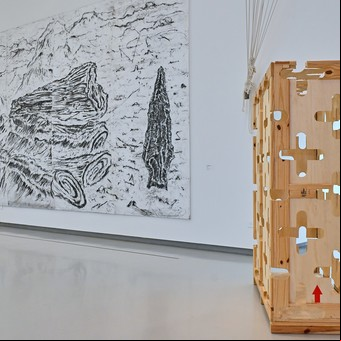 Una selección argentina de artistas frente al mar 