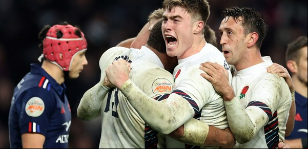Inglaterra da el golpe en el Seis Naciones: bajó al candidato Francia en un partidazo que se definió con un try en el último minuto