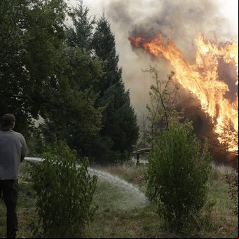 Incendios en El Bolsón: el drama de tener que elegir qué salvar y los que resisten en sus casas hasta el final