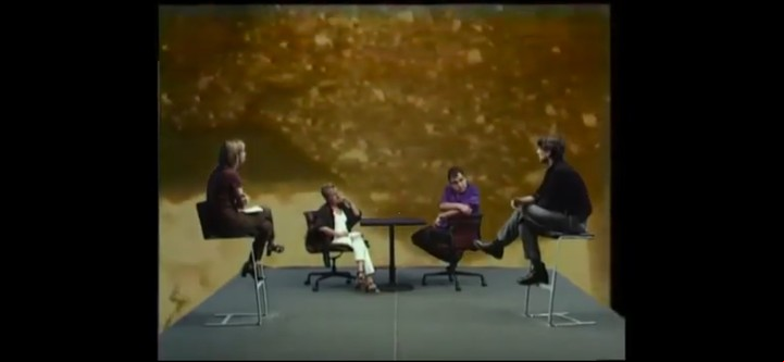 "Incidentes", polémicas en el marco del programa DNI: Matilde Sánchez, Beatriz Sarlo, Jorge Lanata y Alan Pauls.