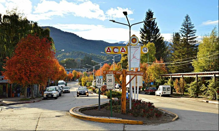 Con 15 mil habitantes permanentes, es una ciudad con bajo índice de criminalidad./ Imagen vida cotidiana Villa La Angostura Neuquén.