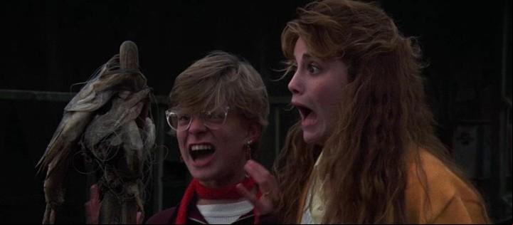 Las "chicas" de la peli, Stef (Martha Plimpton) y Andy (Kerri Green).