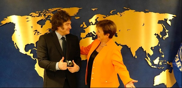 Kristalina Georgieva consideró que es "razonable" que el FMI le dé a la Argentina un primer desembolso por 8 mil millones de dólares