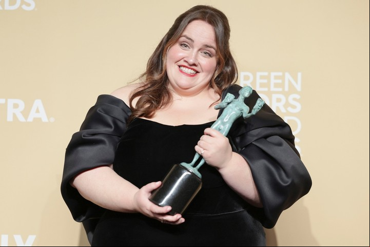 Jessica Gunning, que interpreta a Martha Scott, la acosadora de "Bebé reno", volvió a ganar un premio. Foto EFE