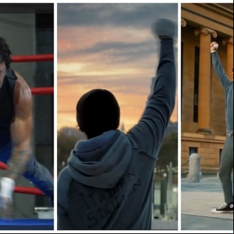 Nico Vázquez viajó a Filadelfia y recreó la escena más icónica de Rocky: "Me sentí bendecido"