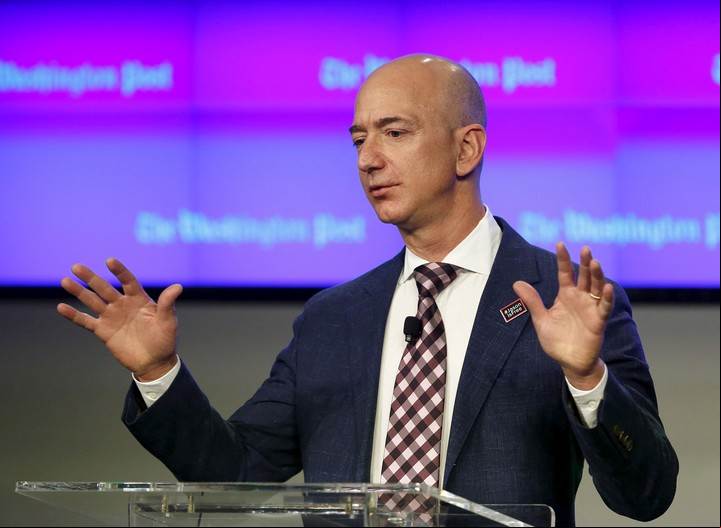Jeff Bezos, uno de los líderes que son referencia en el mundo. REUTERS/Gary Cameron/File Photo