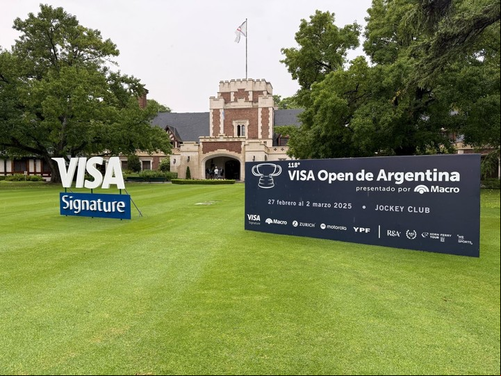 El Open de Argentina 2025 que se jugó en febrero en el Jockey Club de San Isidro.