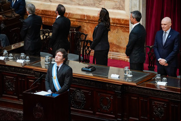 Asamblea Legislativa: Milei inaugura las sesiones ordinarias del Congreso con un recinto semivacío y una fuerte tensión con la oposición