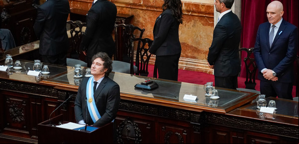Asamblea Legislativa: Milei inaugura las sesiones ordinarias del Congreso con un recinto semivacío y una fuerte tensión con la oposición