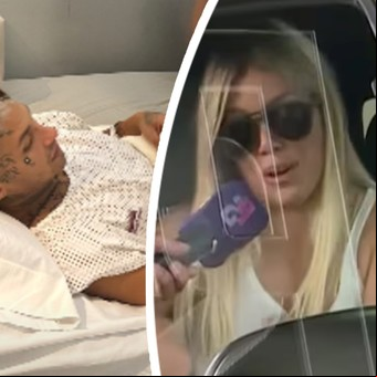 L-Gante fue operado y recibió la visita de Wanda Nara
