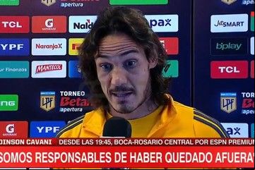Qué dijo Edinson Cavani del increíble gol que falló ante Alianza Lima: "Son jugadas que te quedan en la retina"