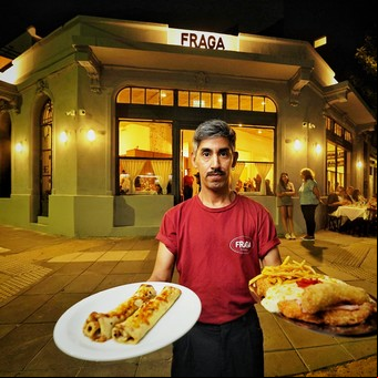 En Chacarita, nuevo bodegón siempre lleno por sus platos clásicos de calidad: tortilla cremosa y suprema Maryland para compartir