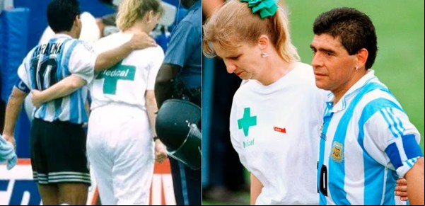 Qué es de la vida de Sue Ellen Carpenter, la enfermera que quiere olvidar a Diego Maradona y niega ser quien caminó de su mano el día que le "cortaron las piernas"