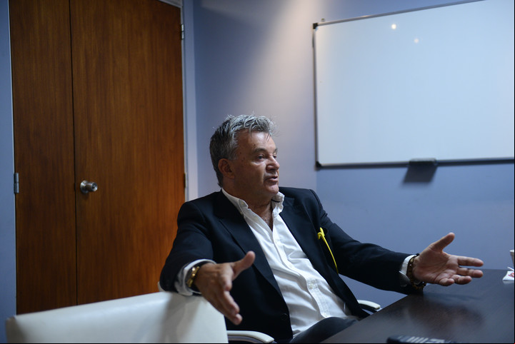 "Un sanador me ayudó en el Sudamericano Sub 20: eran diez brujos contra él", contó Humberto Grondona. Foto: Luciano Thieberger.