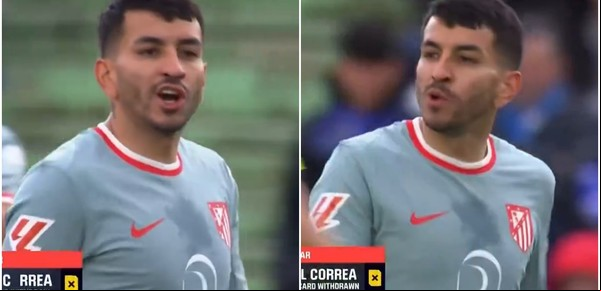 Angel Correa y el peor cumpleaños de su vida: qué le dijo al árbitro en su minuto de furia y la dura sanción que podría recibir