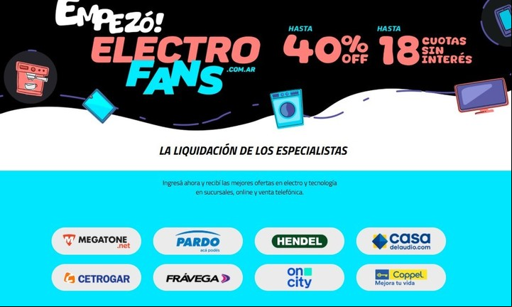 El evento de ofertas ya arrancó y sigue hasta el domingo. Imagen: Captura.