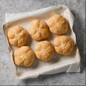 Pancitos caseros con harina leudante