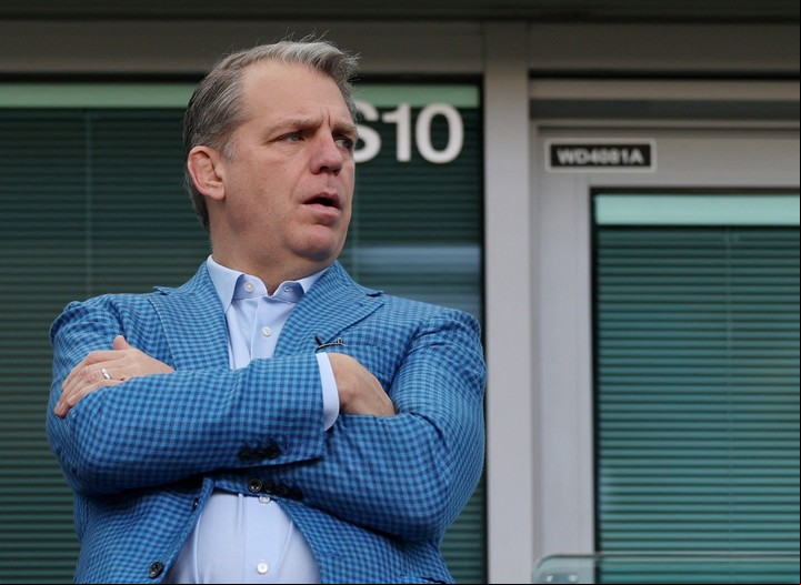 Todd Boehly, propietario de Chelsea. Foto: Reuters/Paul Childs