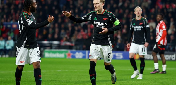 Arsenal vs PSV Eindhoven, por los octavos de final de la Champions League: formaciones, a qué hora juegan, dónde y cómo verlo