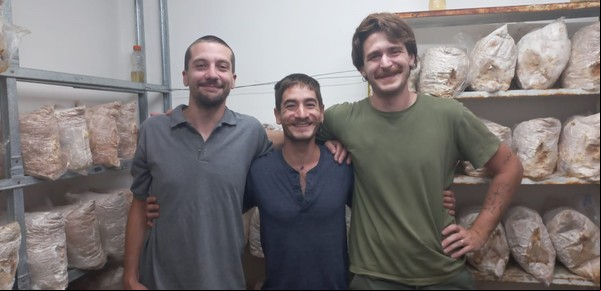 Su pasión por los hongos los hizo amigos y empresarios