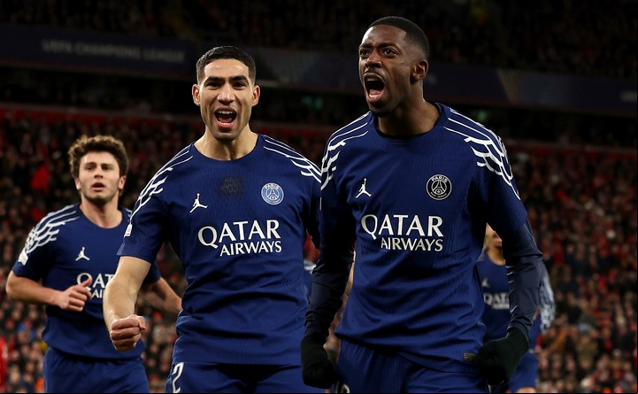 Ousmane Dembele se destapó en una temporada con números récord. Foto: EFE / EPA / ADAM VAUGHAN.