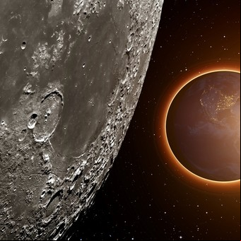 Eclipse lunar total de marzo 2025: cómo percibimos la Luna, por qué se tiñe de rojo y otras ilusiones ópticas del cielo