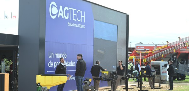 En Expoagro se ven nuevos equipos para el monitoreo de la dosificación de semillas y fertilizantes