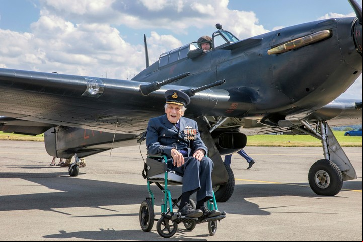 John "Paddy" Hemingway participó como capitán de grupo en la Batalla de Inglaterra (AP).