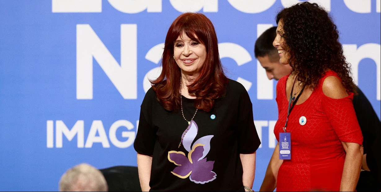 Cristina Fernandez de Kirchner en un reciente acto. Foto: REUTERS/Matias Baglietto