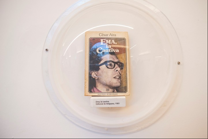 César Aira: medio siglo de literatura, en el Centro Cultural Recoleta. Foto: gentileza CCRecoleta.